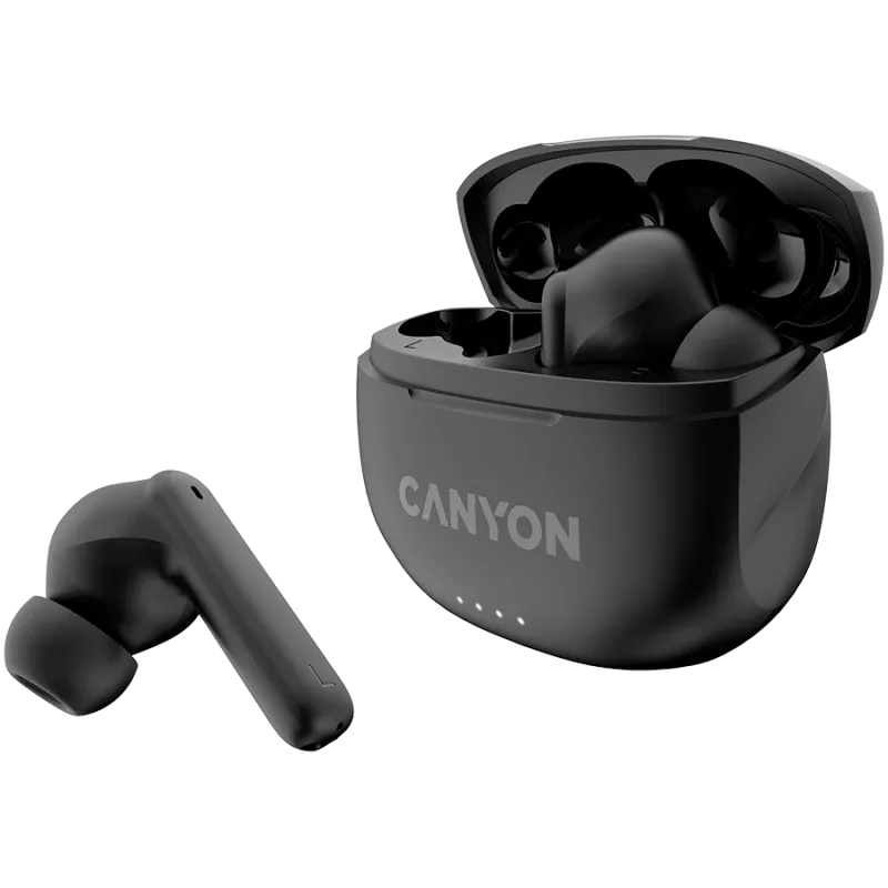 Bluetooth Headset TWS-8 ENC Earbuds/BT 5.3 nero