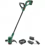 Tagliabordi a batteria EasyGrassCut 18-260, 18 Volt (verde/nero, 2 batterie agli ioni di litio 2,0Ah, POWER FOR ALL ALLIANCE)