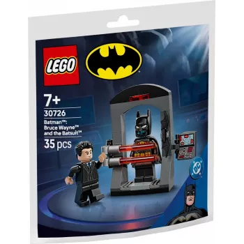Bricks Super Heroes 30726 Batman: Bruce Wayne e il Batsuit