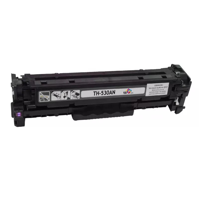Toner TB compatibile con HP CC530A, 100% nuovo, nero