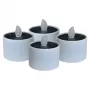 Lumino solare LED RealPower STL-4, set da 4, lumini LED solari a batteria