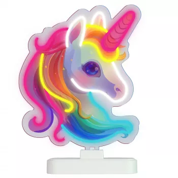 Lampada LED da tavolo MANTA MASNL128MT — luce notturna decorativa a forma di unicorno
