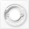 JUNG CD 537 WW - bianco - JUNG - duromero - 67 mm - 67 mm (CD537WW)