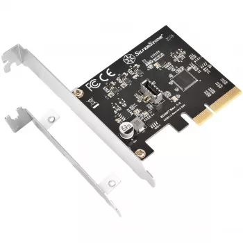 Scheda di espansione SILVERSTONE SST-ECU07 USB 3.0 PCIe — adattatore PCI Express USB 3.0