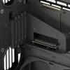 Case PC HAVN HS 420 VGPU, Midi-Tower, E-ATX, vetro temperato, cavo riser PCIe-5.0 - nero