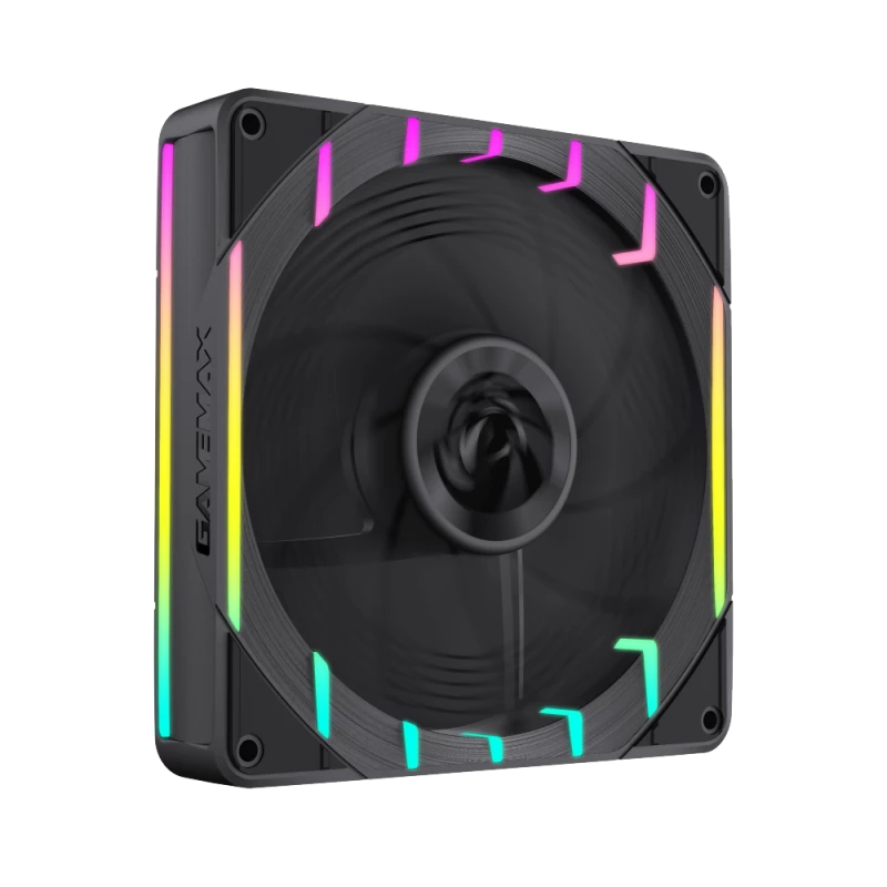 GAMEMAX TORNADO T14 ARGB-R ventola per case 140mm - Nero