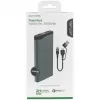 4Smarts Powerbank VoltHub Pro 10000mAh 22.5W con Quick Charge, PD gunmetal *Select Edition*