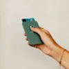 Wallet Case native union (Re)Classic verde compatibile con iPhone 15/15 Pro/15 Plus/15 Pro Max, iPhone 14/14 Pro/14 Plus/14 Pro Max, iPhone 13/13 Pro