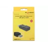 Adattatore per cavo DeLOCK 65696 USB 3.1 Gen 2 Type-A su Type-C nero
