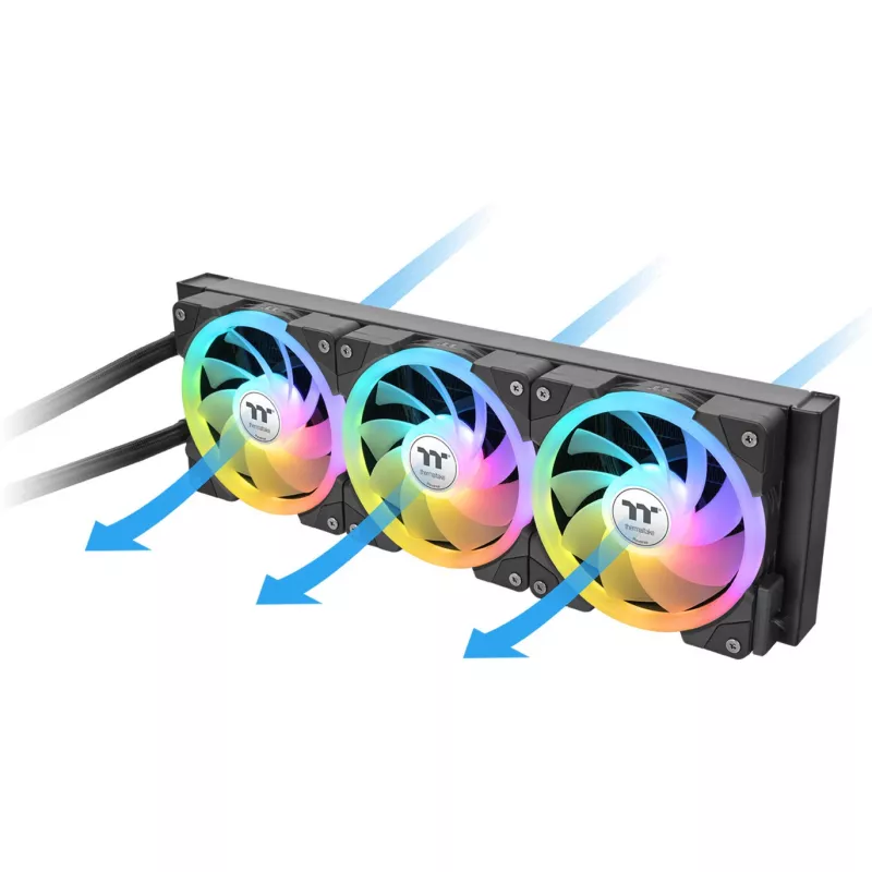 Dissipatore CPU a liquido THERMALTAKE MAGFloe 420 nero radiatore 420mm