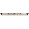 Patch Panel Digitus CAT 6 Class E High Density schermato nero