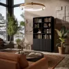 Libreria Cama LIVERTI 100x42x171 nero