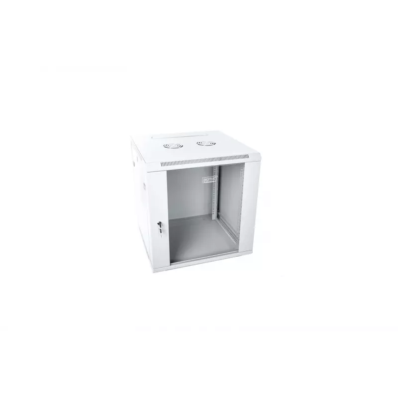 Digitus DN-W19 12U/600 armadio rack a parete grigio chiaro