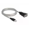 Adattatore DeLOCK USB 2.0 Type-A su seriale RS-232 D-Sub 9 + D-Sub 25