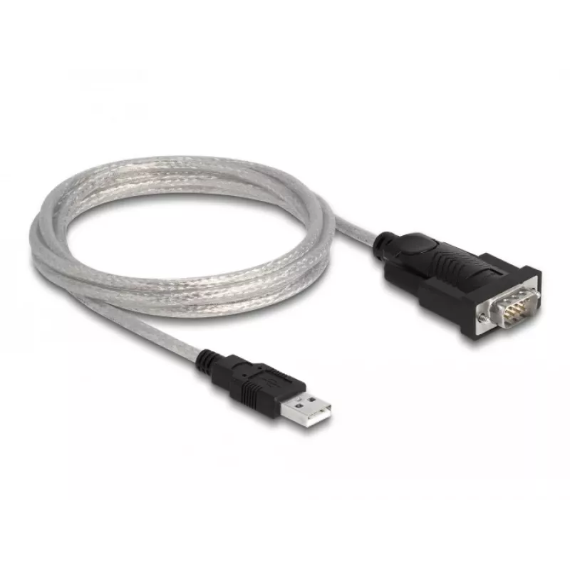 Adattatore DeLOCK USB 2.0 Type-A su seriale RS-232 D-Sub 9 + D-Sub 25