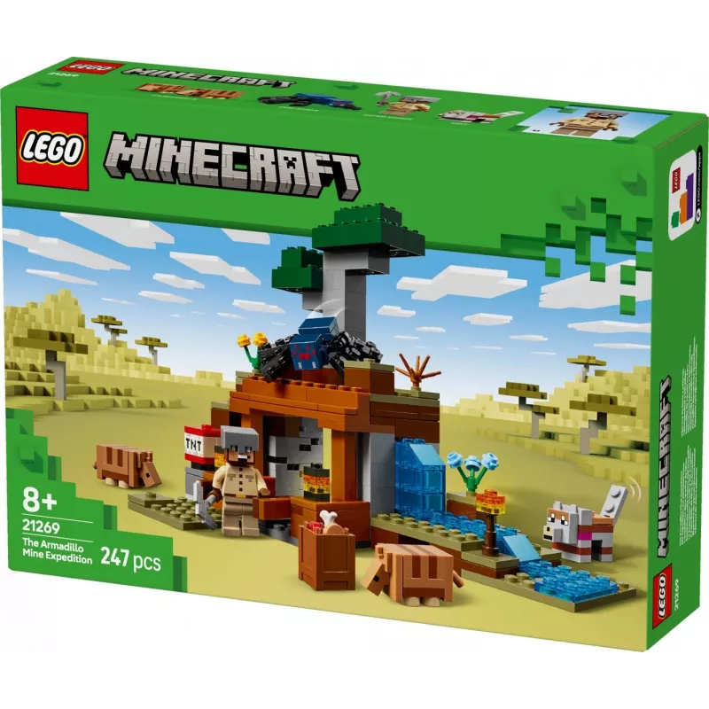 LEGO MINECRAFT 21269 La spedizione nella miniera dell'armadillo