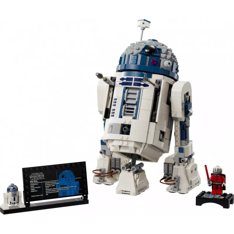 LEGO Star Wars 75379 R2-D2 set di costruzione con minifigure di Darth Malak, 1050 pezzi, 10+