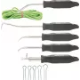 Set montaggio parabrezza KS Tools 140.2240, set da 5 pezzi per adattamento e sigillatura vetri
