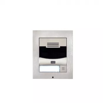 Pannello di ingresso IP Solo SENZA TELECAMERA/NICKEL 9155301S 2N