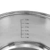 Resto utensili da cucina Libra 4,6 L rotondo acciaio inox