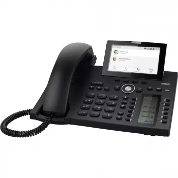 SNOM D385N nero senza Bluetooth senza alimentatore (00004600)