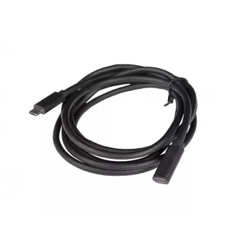 Cavo USB LANBERG CA-USBE-20CC-0015-BK USB-C a USB-C 1,5 m, USB 3.2 Gen 1 (5 Gbit/s), contatti dorati, nero