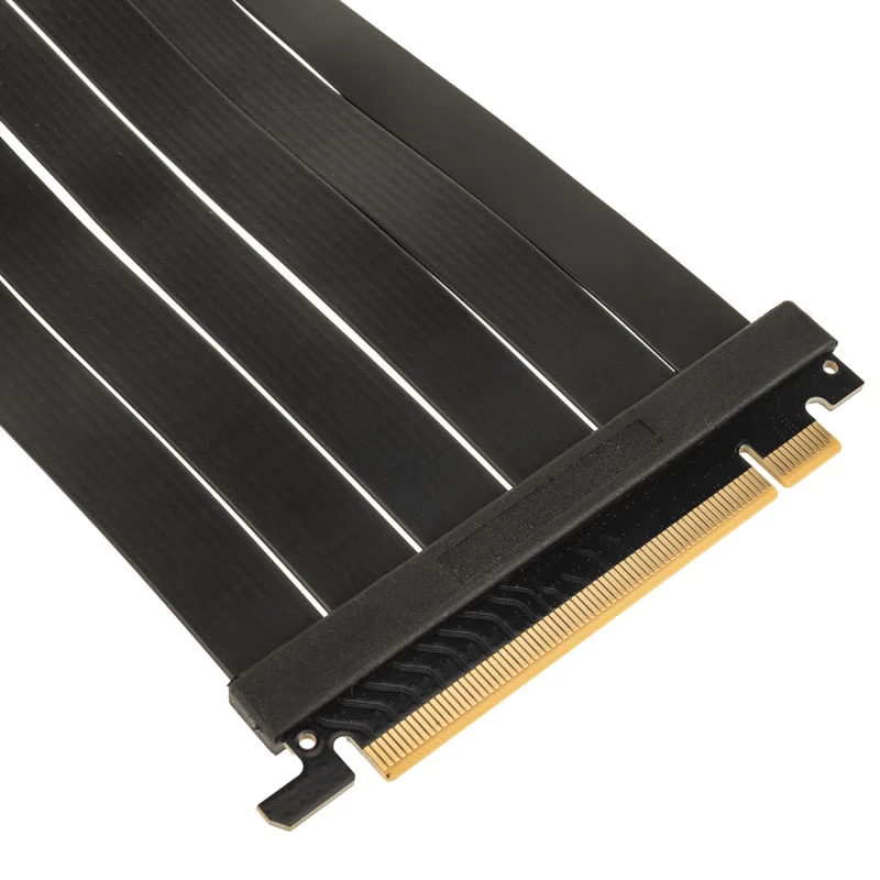 Cavo riser Kolink PCI Express 5.0 x16 su x16, 90 gradi, nero – 30 cm