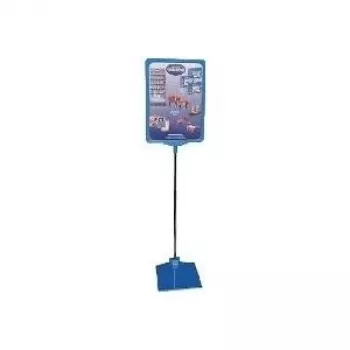 Espositore da tavolo Franken PSM A4 03 base in metallo, formato A4, blu