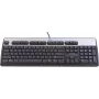 HP 701429-061 Tastiera USB QWERTY Italiano nero, argento