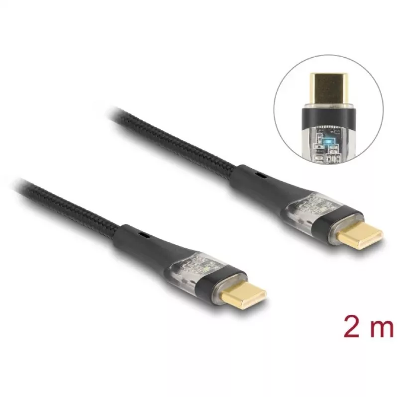 Delock 80764 Cavo USB nero