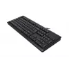 Tastiera A4Tech KR-92 universale USB QWERTY inglese nero
