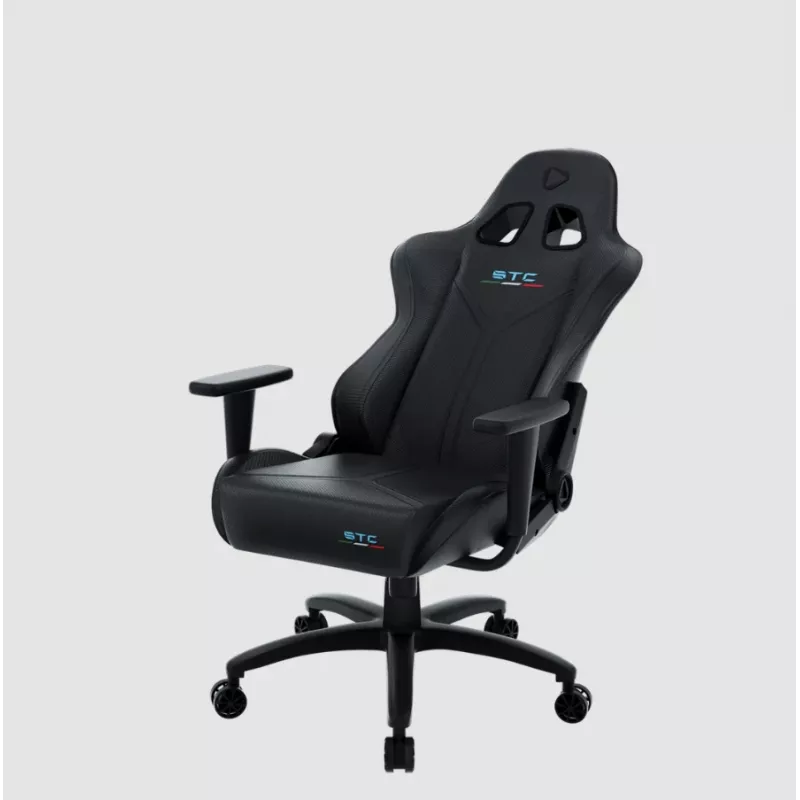 Sedia da gaming Onex STC Tribute Hardcore nero — seduta ergonomica per PC/console, regolabile in altezza e reclinabile
