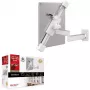 Supporto tablet TECHLY T72VL staffa a parete orientabile per tablet da 7–14 pollici con serratura