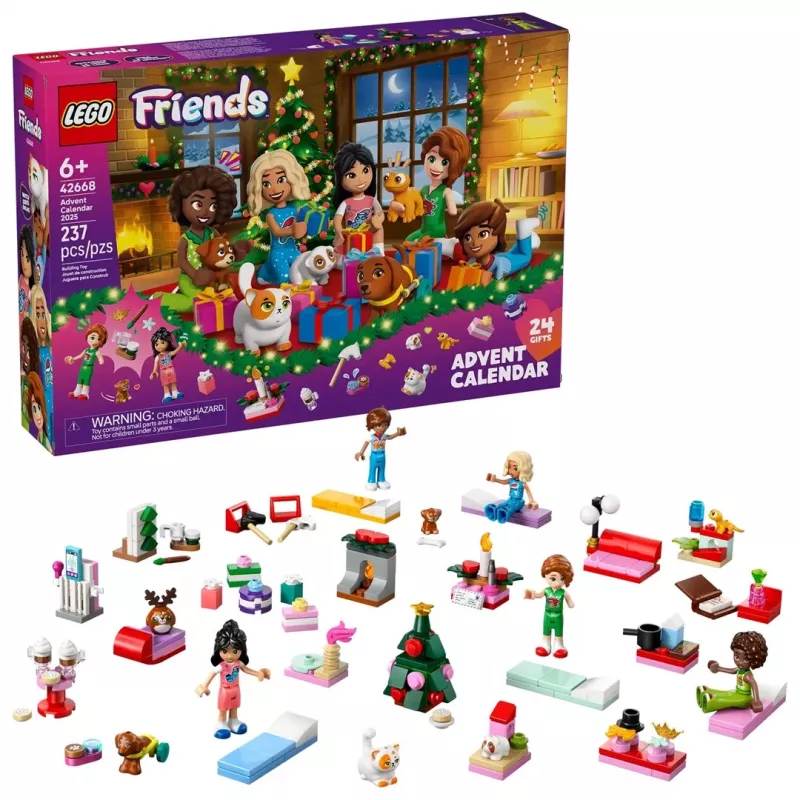 LEGO FRIENDS 42668 calendario dell'avvento 2025