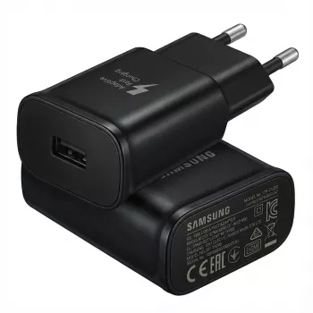 Alimentatore USB-A Samsung EP-TA200NBEGWW da 15 W, nero