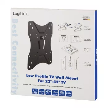 Supporto da parete per TV LogiLink BP0004 106,7 cm (42