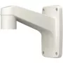 Braccio per montaggio a parete - per dome PTZ Hanwha Techwin alluminio - avorio