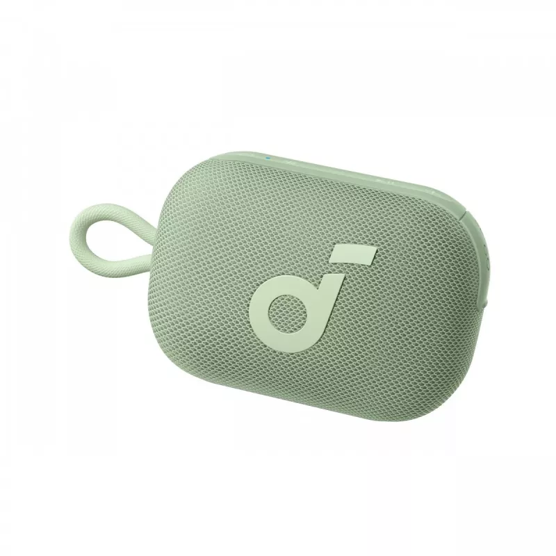 Altoparlante portatile per feste Soundcore Select 4 Go — 5 W RMS, wireless, batteria integrata, verde