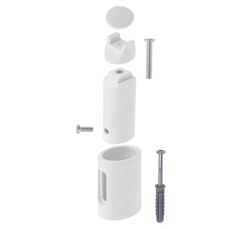 Termoarredo elettrico LED per bagno | AD 7823 | radiatore | 400 W | bianco | IP24