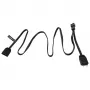 Phanteks PH-CB-DRGB3P_MB – 3 poli – 2 x Molex (3 poli) – dritto – dritto – nero – scheda madre (PH-CB-DRGB3P_MB)