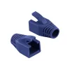 Logilink | Guaina di scarico per connettore RJ45, 8,0 mm (50 pz.) | MP0035B | blu