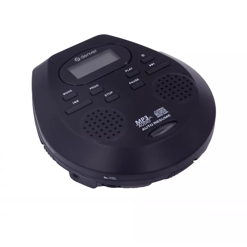 Lettore CD portatile Denver DMP-395B nero riproduzione MP3 display LCD