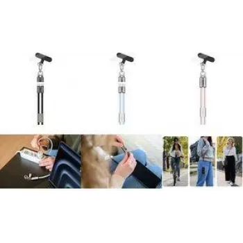 Ansmann cavo lanyard USB Type-C blu - cavo - digitale/dati (1700-0191)