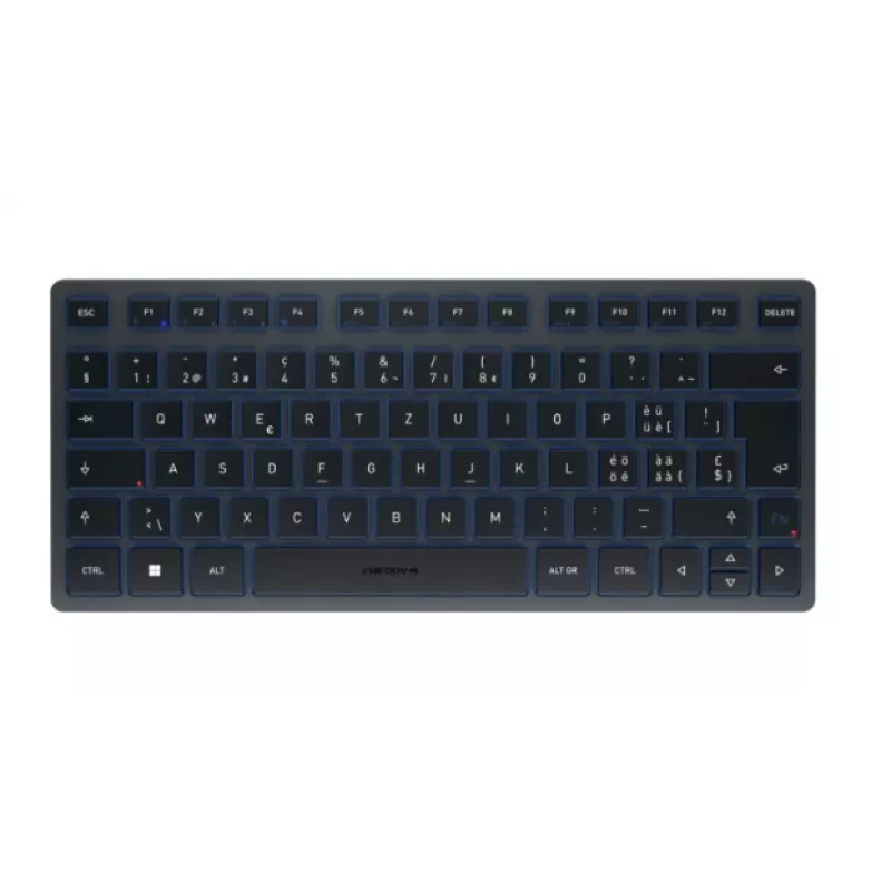 Tastiera Bluetooth CHERRY KW 7100 MINI BT QWERTZ svizzero blu wireless