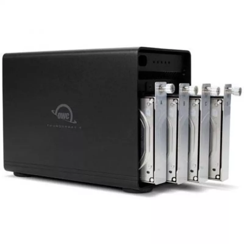 ThunderBay 4 (nero, box esterno per unità Thunderbolt 3 a 4 vani)