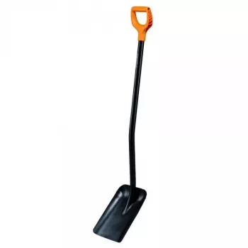 Fiskars Solid pala in metallo con manico a D