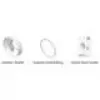 Ubiquiti IsoBeam, schermatura isolante RF per NanoBeam NBE-M5-16 & NBE-5AC-16