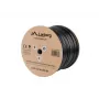 Cavo di rete LANBERG Cat5e U/UTP LCU5-21CU-0305-BK, 305 m, 24 AWG, guaina PVC, nero