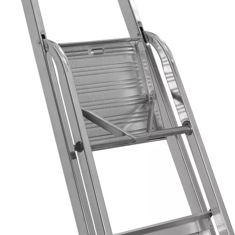 Scala pieghevole Krause Solidy argento