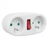 Maclean MCE337E sdoppiatore a doppia presa